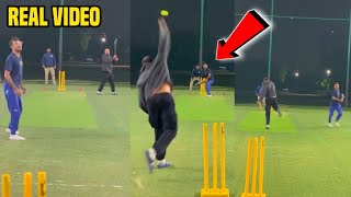 Watch Chahal Doing Bowling and Batting Practice Before IPL 2024 [upl. by Wagoner357]