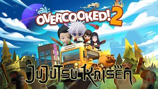 Were Cooking in the Malevolent Kitchen Jujutsu Kaisen Characters Overcooked 2 [upl. by Nickerson]