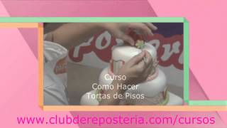 Curso Como Hacer Tortas de Pisos│Club de Reposteria [upl. by Willabella]