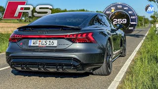 Audi RS etron GT 650hp 0260 kmh acceleration🏁 by Automann in 4K [upl. by Arretahs358]