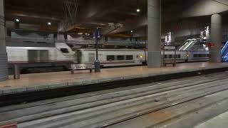 Madrid Atocha 24 04 07 22 22 334 004  334 006  6B6 [upl. by Ermanno]