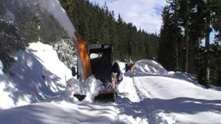 Multicar Tremo Schneefräsen 2009 Video II [upl. by Rasec]