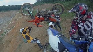 Enduro Tours yamaha wr450 2track 2x2 drive  Krzeszowice [upl. by Anazus358]