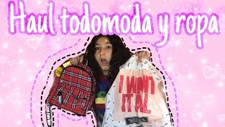 HAUL TODOMODA Y ROPA [upl. by Mellman]