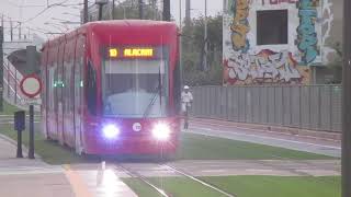 Metrovalencia L10 4239 arriving at Oceanogràfic [upl. by Sigismondo40]