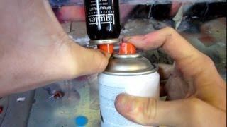 How To Transfer Spray Paint Into a Pocket Can [upl. by Otreblanauj23]