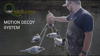 This Decoy System is the FUTURE OF HUNTING QuickCoys Decoy Motion System [upl. by Ellessig638]