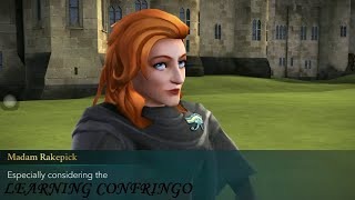 Harry Potter Hogwarts Mystery – Madam Rakepick  Learning Confringo [upl. by Tresa942]