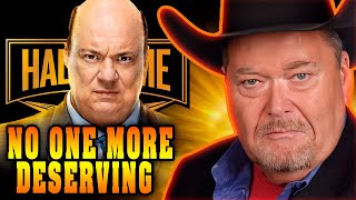 Jim Ross Reacts To Paul Heymans WWE Hall Of Fame Announcement [upl. by Elagibba]