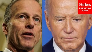 Pure Thuggery John Thune Shreds Protests In DC Appalled By Lack Of Response From Biden Dems [upl. by Maro]