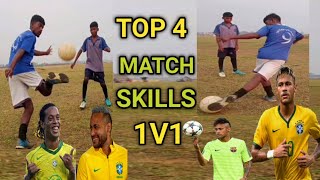 Top 4 Neymar football skills will make you good player  football skills  football skills [upl. by Jenks]