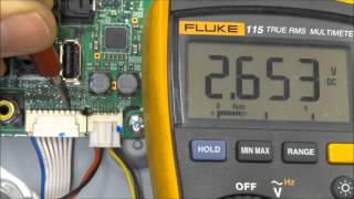 Samsung LN32B360 Troubleshooting Voltage Measurements BN4400289 BN9611408 [upl. by Alurta]