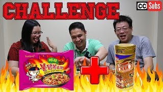 CHALLENGE SAMYANG MALA 4X SPICY  BON CABE LEVEL 30  FT KYOUKU KAZUHI WITH ENGLISH CC [upl. by Xena83]