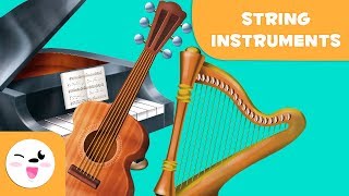 String instruments for kids  Musical Instruments [upl. by Olleina]