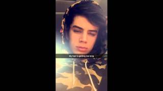 Hayes Grier Snapchat Story 110 April 2016 [upl. by Lerrad468]