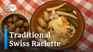 Cheesy Delight How to Prepare an Authentic Swiss Raclette [upl. by Einneb895]