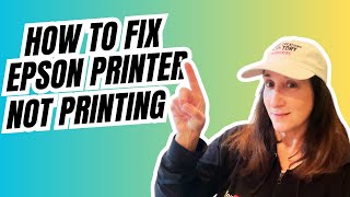 How To Fix Epson Printer Not Printing [upl. by Ylehsa94]