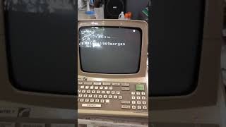 Testing a Vintage Minitel Terminal which was used as a videotex online service in France in the 80s [upl. by Breanne]