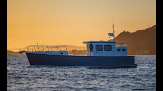 SeaPiper 35 Owner Review The Trawler Boat You Can Trailer [upl. by Cirred]