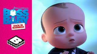 Why is the Boss Baby so Scared  The Boss Baby Back In Business  Boomerang UK [upl. by Adoc]