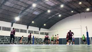 Amistoso GS Adulto vs ImbróglioAABB 1° Set [upl. by Irvin807]