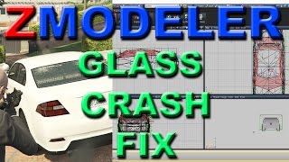 GTA 5ZMODELER  GLASS CRASH FIX  TUTORIAL [upl. by Abbotsun]