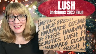 LUSH Christmas 2023 Haul [upl. by Atinele]