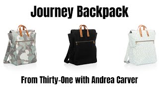 🎒 The Journey Backpack from ThirtyOne with Andrea Carver 🎒 [upl. by Leah]