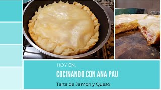 Tarta de Jamón y Queso 🧀 sin Horno 😲 con Essen [upl. by Accever]