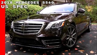 2018 Mercedes S560 US Spec Interior amp Test Drive [upl. by Ramalahs]