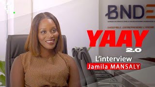 YAAY 20  INTERVIEW TV  Jamila MANSALY DIBOR [upl. by Anawahs]