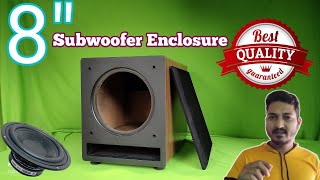 8 inch subwoofer enclosure review [upl. by Waters]