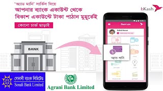 How to Add Money From Bank Account to Bkash  ব্যাংক একাউন্ট থেকে বিকাশে টাকা আনার নিয়ম [upl. by Nnairak501]