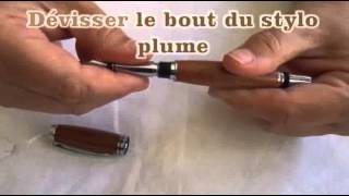 TOUTDEBOIScom  Recharger votre stylo plume par Tout de bois [upl. by Mroz]