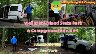 Wellesley Island State Park amp Campground Site 49 Alexandria Bay New York Camping Sick AFT 2024🔥🆙 [upl. by Koval]