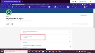 Use Future Methods  Asynchronous Apex  Salesforce [upl. by Ynavoeg694]