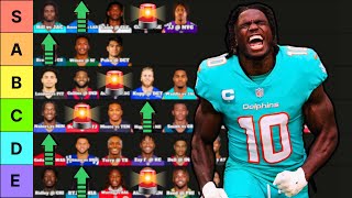 Top 40 Wide Receiver Rankings For Week 1 Fantasy Football [upl. by Anirav]