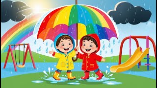 Rain Rain Go Away Challenge 🌈🌧️  Sing Along to Stop the Rain [upl. by Roselyn]