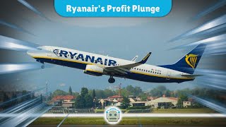 Ryanairs Profit Plunge Boeing Delays and Price Cuts Hit Airline Hard [upl. by Nosreh314]