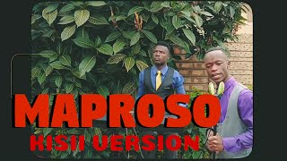 Wacha Ujinga  Wakadinali  Maproso Kisii Version  Wee Brathe  Akareta Pizza  Official Video [upl. by Garibull]