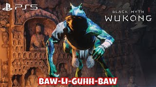 Black Myth Wukong  How to Find amp Defeat BawLiGuhhBaw  Chapter 4 Toad Boss Guide [upl. by Amsed]