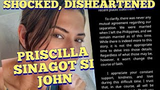 PRISCILLA MEIRELLES SHOCKED DISHEARTENED SA CHIKA NI JOHN ESTRADA [upl. by Smada905]