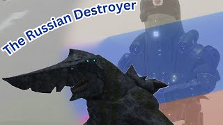 The Russian Destroyer  Brawling Snowstorm  Kaiju Arisen 50  Roblox [upl. by Akeylah536]