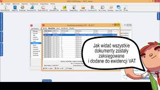 Import i księgowanie faktur z pliku JPKVAT JPKFA w programie KPiR [upl. by Dachi424]