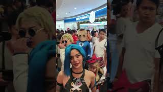 Ei  Jazz as Jinx after Shoot Hobby Con teamsolido rjhtv cosplay [upl. by Asaeret]