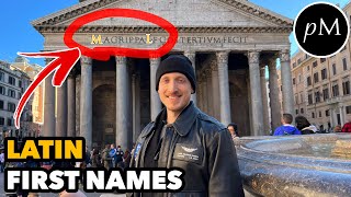 Did Ancient Romans have first names Latin Praenomina [upl. by Claiborne]