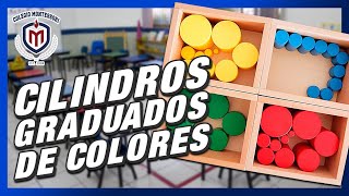 💛 ¿Cuáles son los CILINDROS de COLORES 🍎 Montessori [upl. by Piero]