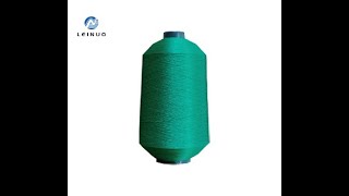 Nylon yarn high stretch dope dyed nylon dty yarn 40d 200d [upl. by Weidman]