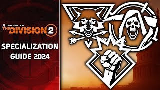 The Division 2 Specializations Guide 2024 Edition [upl. by Ng]