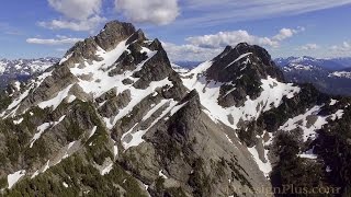 Soaring above Gothic Basin Del Campo amp Vesper Peak  Washington State [upl. by Caty]